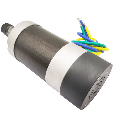 motor 12000rpm refrescado aire 57m m del eje de 48V Er11 Chuck Cnc 500w