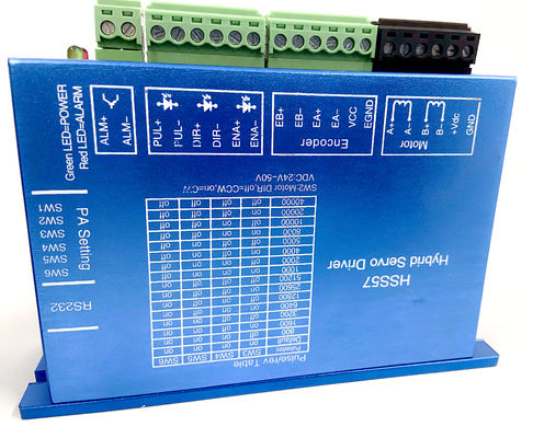 router del CNC del motor de pasos 86hse8n-Bc38 del lazo cerrado de 8.5Nm 6.0A 5.5V